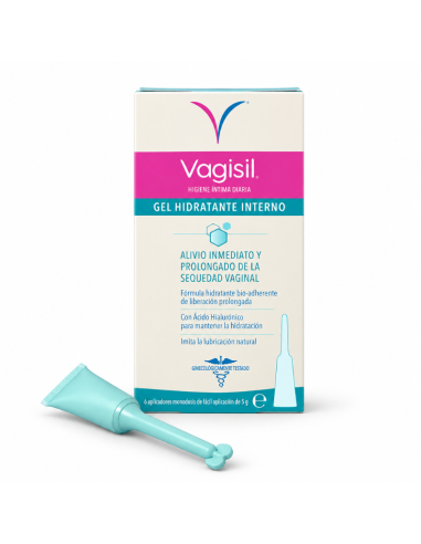 Vagisil Intima Gel Hidratante Interno 5 G 6 U