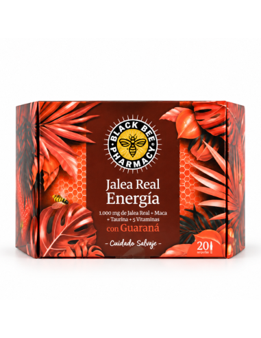 Black Bee Pharmacy Jalea Energia 20 Viales 10 Ml