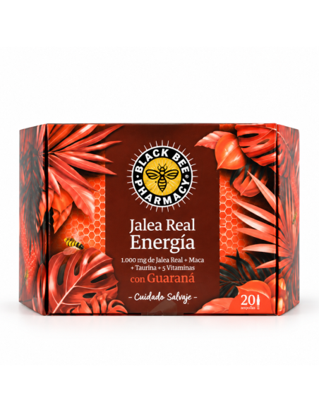 Black Bee Pharmacy Jalea Energia 20 Viales 10 Ml