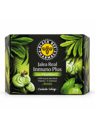 Black Bee Pharmacy Jalea Imnuno Plus 20 Viales