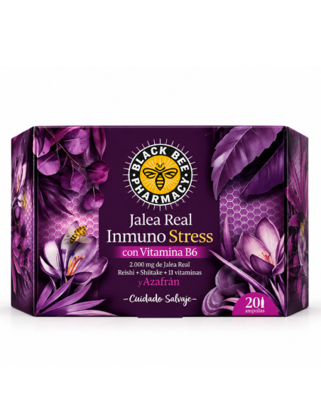 Black Bee Pharmacy Jalea Inmuno Stress 20 Viales