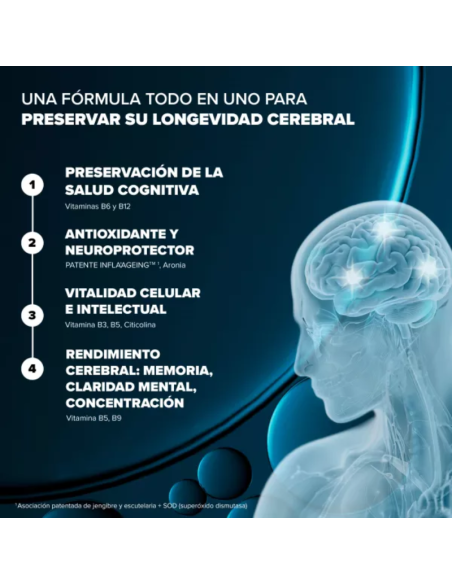 Longevidad Salud Cerebral  60 Caps