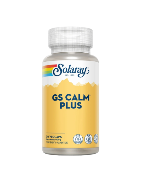 Solaray Gs Calm Plus 30 Caps