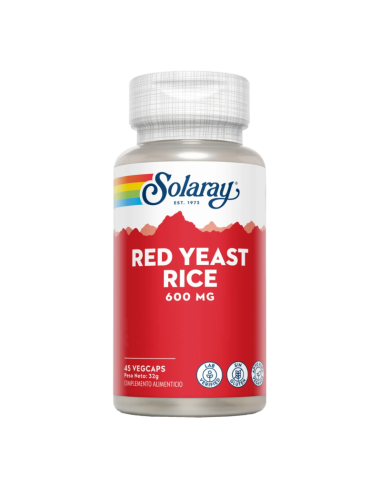 Solaray Red Yeast Rice 45 Caps