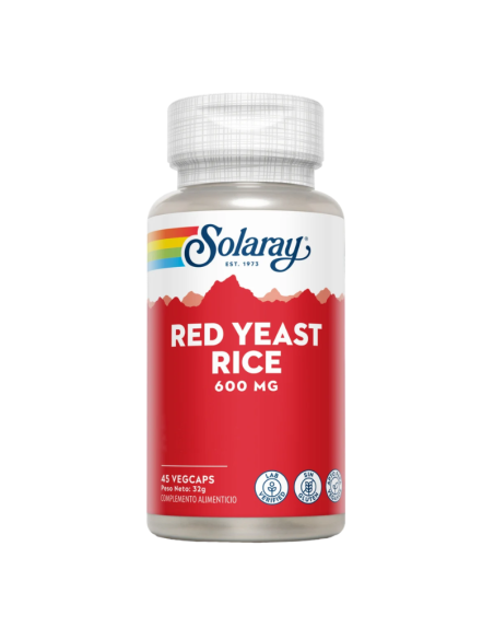 Solaray Red Yeast Rice 45 Caps