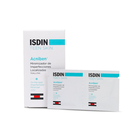 ISDIN ACNIBEN TOALLITAS HIGIENIZANTES 30 TOALLITAS - 1