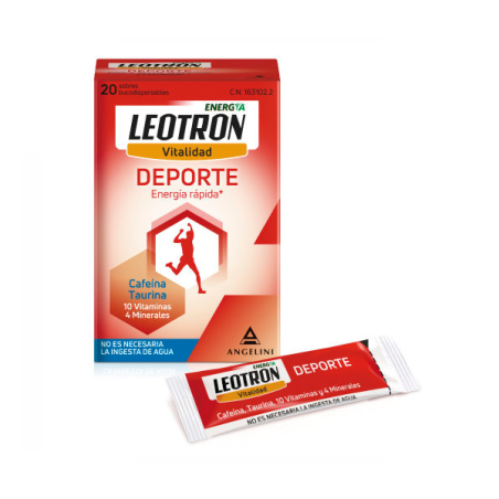 LEOTRON FAST ENERGY SOBRES BUCODISPERSABLES 20 SOBRES - 1