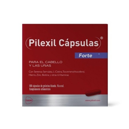 PILEXIL CAPSULAS FORTE CABELLO Y UÑAS 100 CAPS - 1
