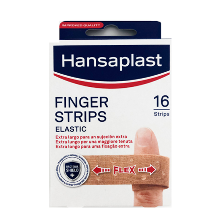 HANSAPLAST TIRAS ADHESIVAS PARA DEDOS 16 U - 1