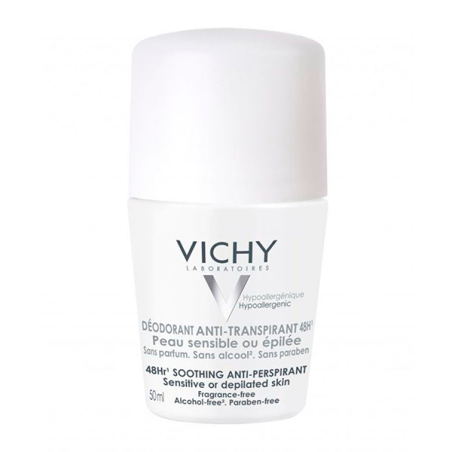 VICHY DESODORANTE PIEL SENSIBLE ROLL-ON 50 ML - 1
