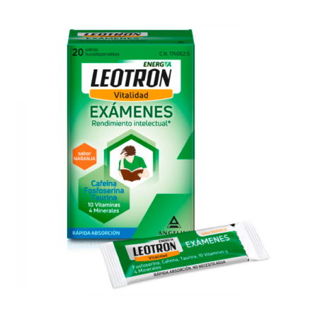 LEOTRON EXÁMENES RENDIMIENTO INTELECTUAL 20 SOBRES - 1