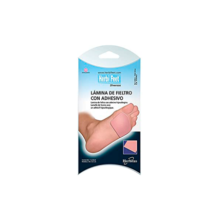 HERBI FEET LAMINA DE FIELTRO CON ADHESIVO 50X 9 CM - 1