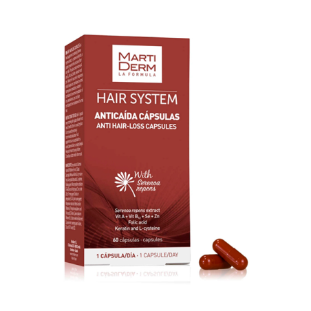 MARTIDERM HAIR SYSTEM CÁPSULAS ANTICAÍDA 60 CAPS - 1