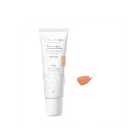 AVENE COUVRANCE MAQUILLAJE FLUIDO 30ML ARENA  - 1