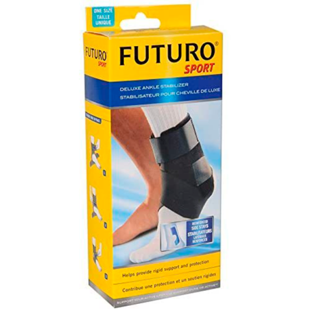 FUTURO ESTABILIZADOR DE TOBILLO SPORT NEGRO T- UNICA - 1