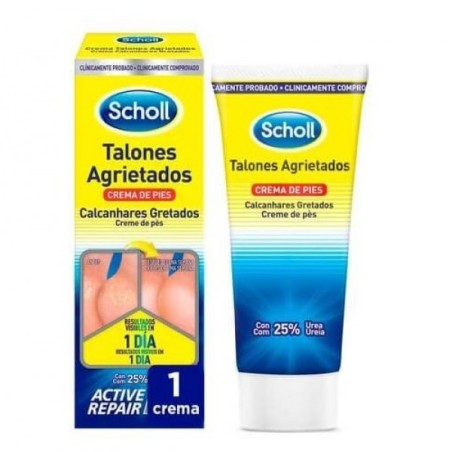 SCHOLL CREMA TALONES AGRIETADOS 60 ML - 1