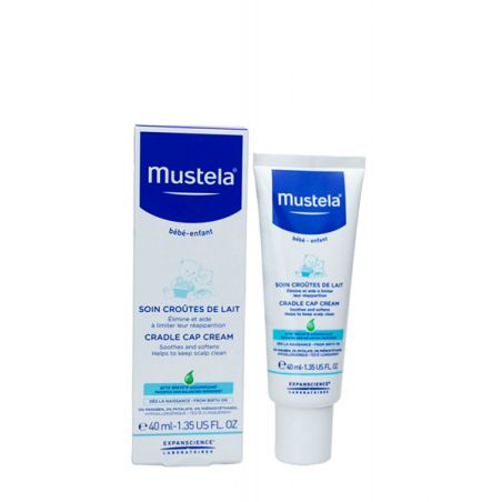 MUSTELA CUIDADO COSTRA LACTEA CREMA 40 ML - 1
