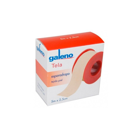 ESPARADRAPO TELA PIEL 5 M X 2,5 CM - 1
