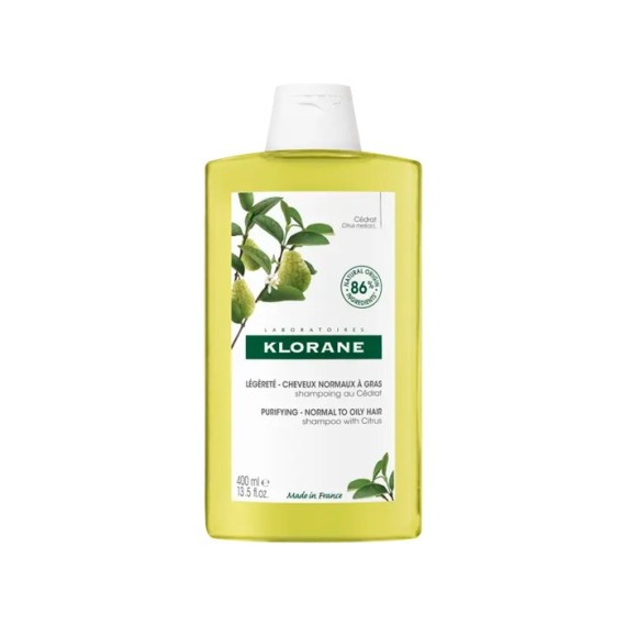 KLORANE CHAMPU CIDRA 400 ML - 1