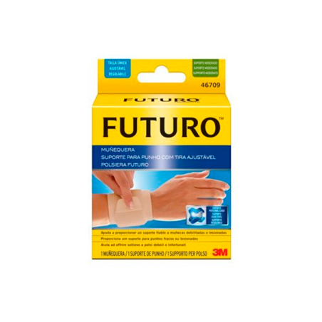 FUTURO MUÑEQUERA VELCRO BEIGE T-U - 1