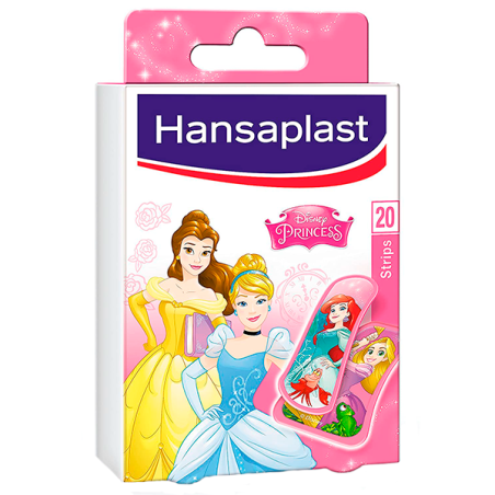 HANSAPLAST JUNIOR TIRAS ADHESIVAS DIBUJOS DISNEY PRINCESS 20 U - 1