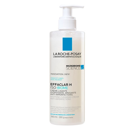 LA ROCHE POSAY EFFACLAR ISO BIOME CREMA LAVANTE 390 ML - 1