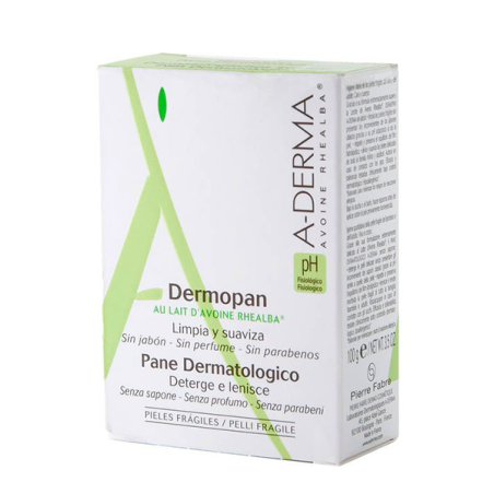 DUCRAY A-DERMA DERMOPAN AVENA PASTILLA 100 G - 1