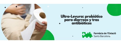 Ultra-Levura: probiótico para diarreas y tras antibióticos