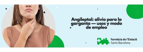 Angileptol: alivio para la garganta — usos y modo de empleo