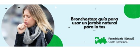 Bronchostop: guía para usar un jarabe natural para la tos