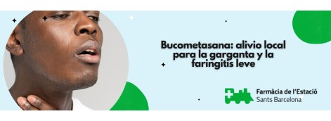 Bucometasana: alivio local para la garganta y la faringitis leve