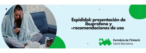 Espididol: presentación de ibuprofeno y recomendaciones de uso