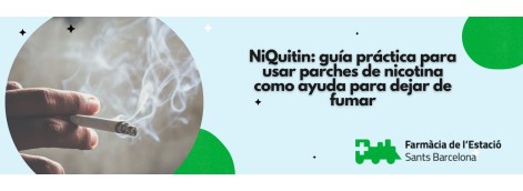 NiQuitin: guía práctica para usar parches de nicotina como ayuda para dejar de fumar