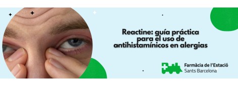 Reactine: guía práctica para el uso de antihistamínicos en alergias