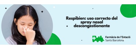 Respibien: uso correcto del spray nasal descongestionante