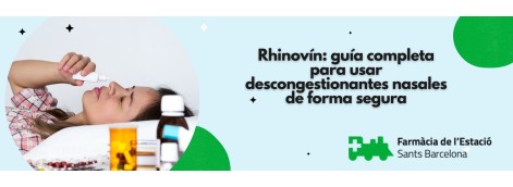 Rhinovín: guía completa para usar descongestionantes nasales de forma segura