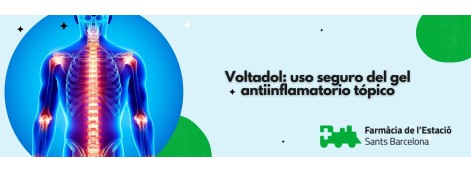 Voltadol: uso seguro del gel antiinflamatorio tópico