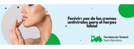 Fenivir: uso de las cremas antivirales para el herpes labial