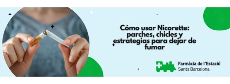 Cómo usar Nicorette: parches, chicles y estrategias para dejar de fumar