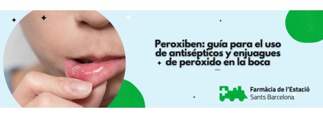 Peroxiben: guía para el uso de antisépticos y enjuagues de peróxido en la boca