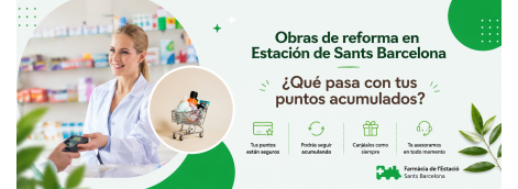 ¿Tenías puntos acumulados en nuestra farmacia física? ¡No los perderás!