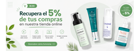 Recupera el 5% de tus compras en nuestra tienda online